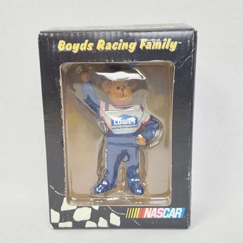 Boyds Bear Jimmie Johnson NASCAR Ornament NIB
